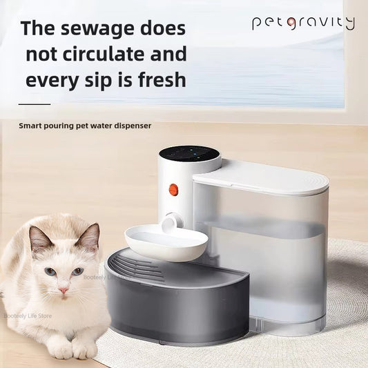 Pure Hydration, No Filters Needed – The Filter-Free Cat Fountain