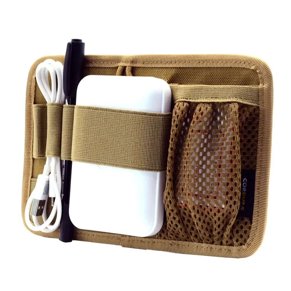 Hook Loop Bags Insert Modular Hunting Accessories Equipment Inner Separation Holder Utility EDC Tool Organizer Board