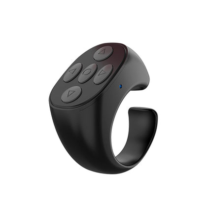 High Quality Tiktok Remote Control Scroll Ring Page Turner Fingertip Video Controller Wireless Smart Ring for Phone