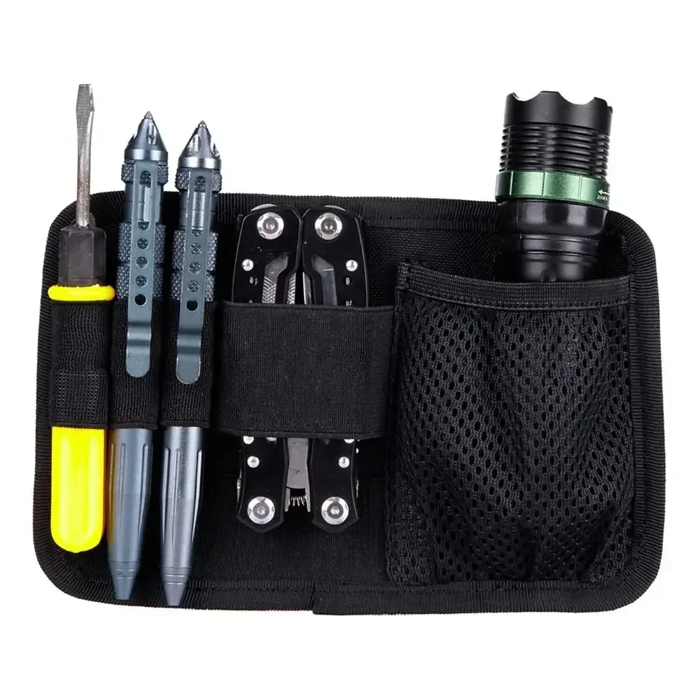 Hook Loop Bags Insert Modular Hunting Accessories Equipment Inner Separation Holder Utility EDC Tool Organizer Board