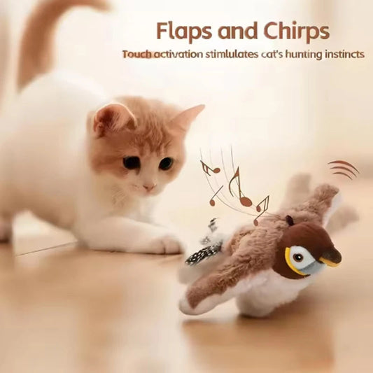 Electric Chirping Bird Cat Teaser™